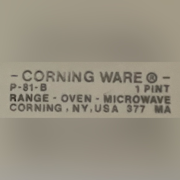 Vintage 2 Corningware Blue Cornflower P-83-B 6.5” Skillet/P-81-B 1 Pint Saucepan - Picture 11 of 11